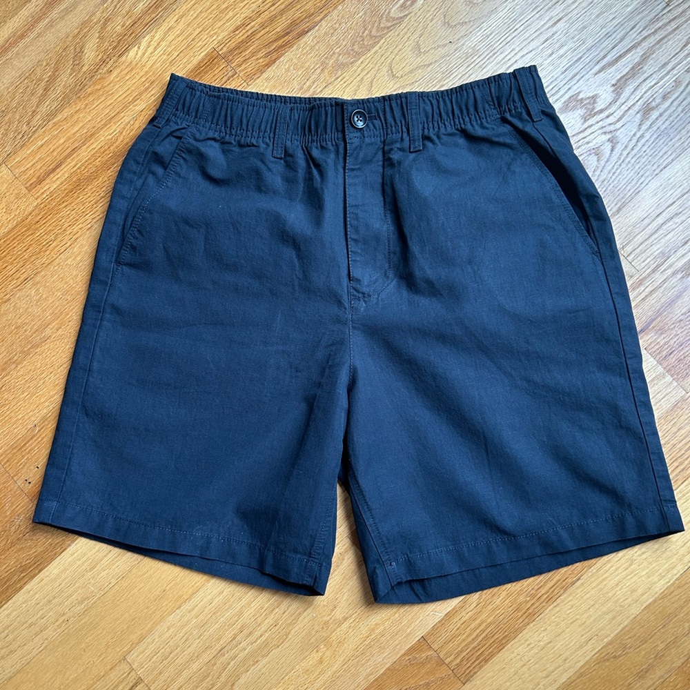 GAP Men's Navy Flat Front Shorts